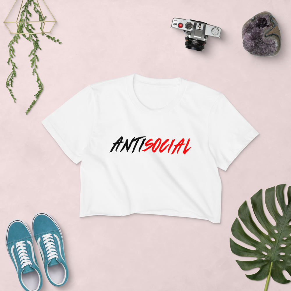 AntiSocial Crop Top