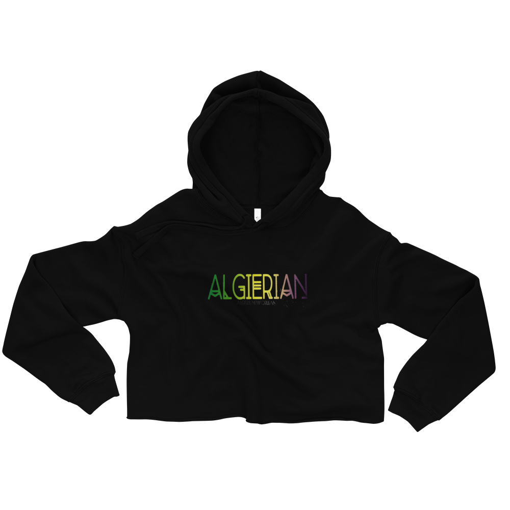 Algierian Hoodie Crop Top